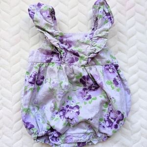 Janie and Jack Floral Romper
